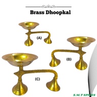 ORIGINAL BRASS DHOOPAKAL FOR PRAYER/POOJA USAGE