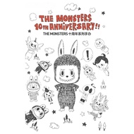 THE MONSTERS10th Anniversary Series Cute Model Ornament Toy Girl Gift