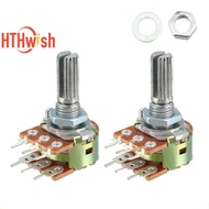 WH148 20MM 6Pin Potentiometer with Nuts and Washers Kit 1K 2K 5K 10K 20K 50K 100K 250K 1M Variable R