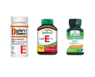 (收) Doctor's Choice/Jamieson/楓之寶 天然維生素E 400 IU