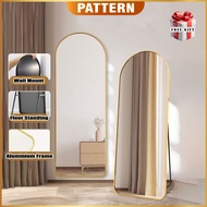PATTERN Full Length Arch 150cm x 40cm Stand Mirror Cermin Tinggi Besar Modern Nordic Scandinavian Mi
