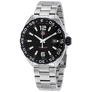 Tag Heuer Label Formula 1 Waz1110. BA0875/Men's Analog Watch/Date/Quartz/41 mm/Black/Genuine Correa