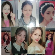 Ive Izone Iz*one Ahn An Yujin Photocard Album Heartiz Benefit Starship Square SSQ After Like Dicon T