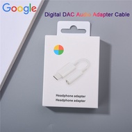 Original Digital USB Type C To 3.5MM Earphone Audio Cable AUX Conterter For Google 7 8 Pro 7A 8A