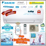 Daikin 2.0hp Standard Inverter Aircond FTKF50B &amp; RKF50A-3WMY-LF FTKF Series (WiFi) 2.0hp R32 Inverter Wall Mounted Air Conditioner (Smart Control) - 4 star Energy Rating