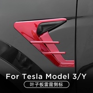 Tesla Fender Modification Accessories, Suitable for Tesla model3/Y, Camera Decoration Cover, Modifie