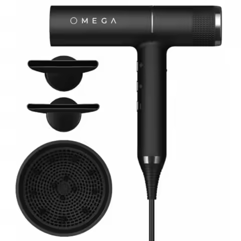 HyperDry Professional Ionic Hair Dryer for Salon and Home Use Ultra Lightweight Design with IQ Perfe