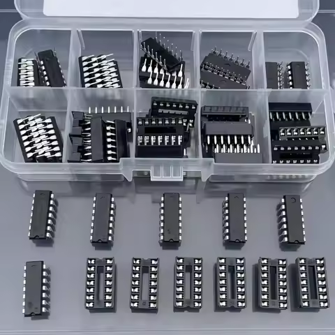 Integrated Circuit DIP IC Combination Kit IC Kits 1 Set 74LS00 74LS02 74LS04 74LS08 74LS32 74LS86 DI