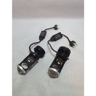 New Store [Ayong's Shop] LED Headlight H4 Far Near Light Fisheye Ruishi SWIFT TIIDA FREECA LANCER K8