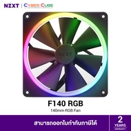 NZXT F140 RGB 140mm RGB Fan / PC Cooling Fan (Single Fan Pack) - Black ( พัดลมเคส / CASE FAN )