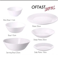 IKEA OFTAST TABLEWARE (PINGAN OFTAST IKEA) PLATE AND BOWL
