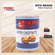 Ikps water chestnuts 567 Grams - wholepeeled Peeled chestnuts In Salt