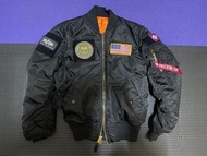 ALPHA INDUSTRIES NASA APOLLO MA-1 USA 美版 飛行夾克