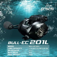 2023 GAWAS BULLGATY E-LINE BULL-EC 201L BAITCASTING(BC) FISHING REEL
