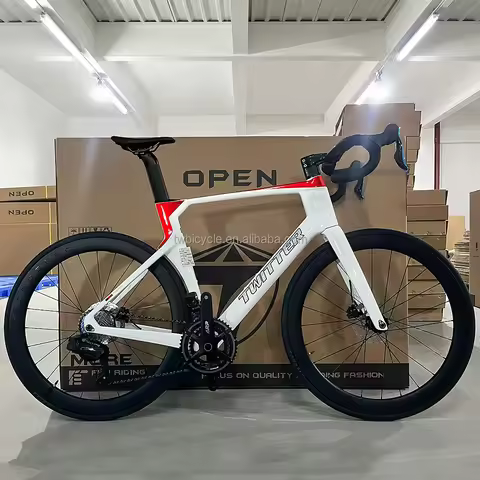 *TWITTER R5 Term Carbon Road Bike 24-Speed Wireless Electronic Shifting 9.3KG Lightweight Carbon Whe