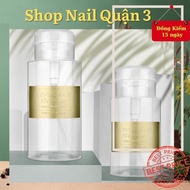 Gel cleaner bottle 200ml & 100ml - Bottle of acetone alcohol solution specialized for nail care Dist