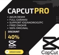 CAPCUT PRO ALL DEVICE FULL GARANSI