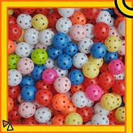 (NEW) 20pcs Hollow Plastic Practice Golf Balls Golf Balls Air Flow Balls