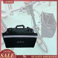 [Gedon] Folding Bike Basket Multi Purpose Carrier Bike Basket for Outdoor Shopping Picnic Camping