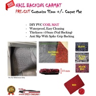 JAECOO J7 PRE-CUT CUSTOMIZED NAIL BACKING CARPET MAT 10MM +/-