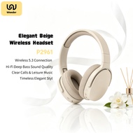 Wander P2961 Wireless Heaset Bluetooth Earphones Hifi Deep Bass Sound Noise Cacelling For Vlog Fon T