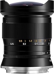 TTArtisan 11mm F2.8 Full Frame Ultra-Wide Fisheye Manual Lens for Canon EF Mount SLR Cameras EOS-1D X Mark III、EOS 5D Mark IV、EOS 6D Mark IV
