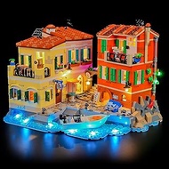 Light Set Compatible with Lego The Italian Riviera Ideas 21359 - LED Lighting Set for Building Block
