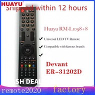 Devant ER-31202D 40CB520 32DL543 HUAYU RM-L1098+8 For PANSONIC SAMSUNG HTACHI SHARP Universal LCD TV Remote Controls devant remote control smart tv