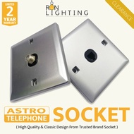 CLEARANCE AEC Astro Cable Wall Socket High-Quality Faceplate For TV Antenna Plat Soket Televisyen As