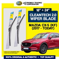 HELLA Wiper Blade Premium Cleantech Mazda CX-5 CX5 CX 5 (KF) (2011 - Today) — 18" + 24"