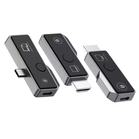 1080P Type C Wireless HDMI Video Transmitter and Receiver Extender Display Adapter Connect Phone Lap