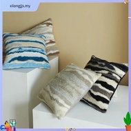 Cushion Cover Sofa Pillow Cover Pillow Case 45x45 30x50cm 50x50 Plush Cushion Covers Black  Square P