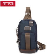 TUMI Men's Ballistic Nylon Chest Bag Business Commuting Shoulder Bag Casual Travel Small Bag 2223402 Authentic 2023