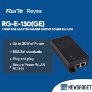 RUIJIE REYEE RG-E-130(GE) 1 PORT POE ADAPTER GIGABIT OUTPUT POWER 53V 30W