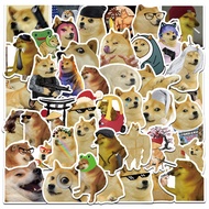 Graffiti Stickers 50pcs 【Funny Doge】 Notebook Cup Luggage Scooter Waterproof Aquaflask Stickers