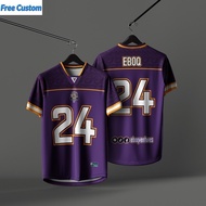 Jersey NFL Eboq Exclusive Jersey Sublimation Casual Fashionable NFL Jersey