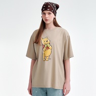 CACO-Winnie The Pooh Cool Unisex Short T-Unisex [L2DI031] T Shirt Cotton Women