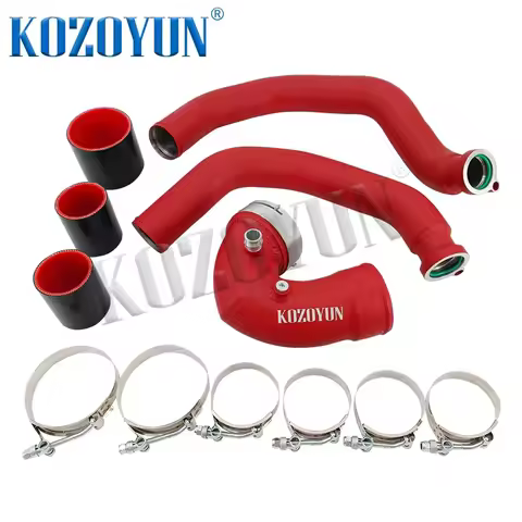 Charge Pipe Boost Pipe Intake Pipe Intercooler Turbo Pipe Kit for BMW S55 F80 M3 / F82 F83 M4 / F87 