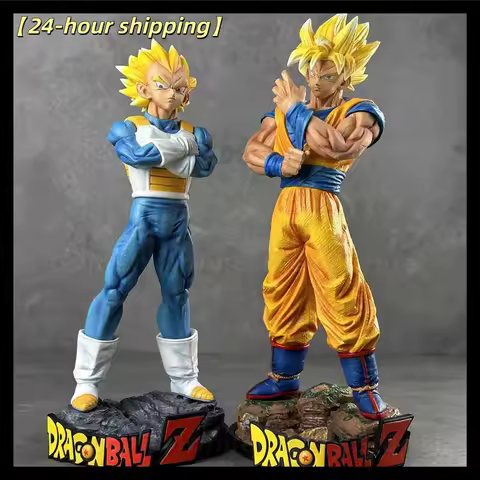 【Spot Goods】Original Dragon Ball: Aftermath – Goku and Vegeta’s Super Saiyan Warrior Pose Awakening 