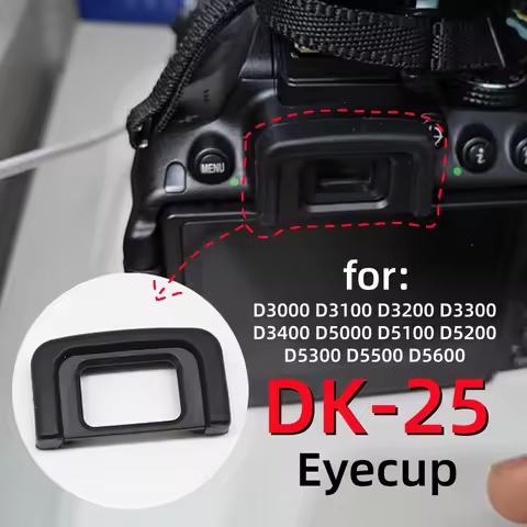 Soft Rubber DK-25 Eyecup Viewfinder Protector DK25 Cap for Nikon D3200 D3300 D3400 D5300 D5500 D5600