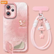 Gradient pony Suitable for oppoReno15 Phone Case reno14pro New Style 13 Liquid reno12 Silicone 11 Pr