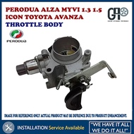 Original THROTTLE BODY PERODUA ALZA MYVI 1.3 1.5 ICON TOYOTA AVANZA 2005-2017(Genuine Part)22210-BZ0