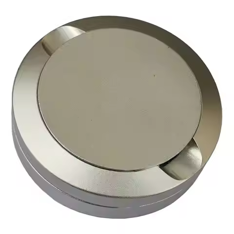 Aluminum Alloy Snus Can 3 Layer Storage Case with Lid Metal Snuff Box for Cigarettes Tobacco Boat Ca