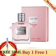 LONKOOM FLIRT/ROSE/BLACK OUD /TUBEROSE Minyak Wangi Perfume tahan lama Wanita/lelaki (100ml)