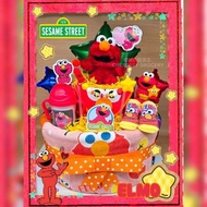 Elmo 尿片蛋糕