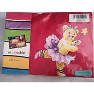 Clearance Aussino Kids Benny Bear Red Fitted Sheet Set Single