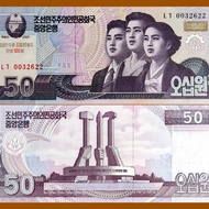North Korea 50 Won  2002