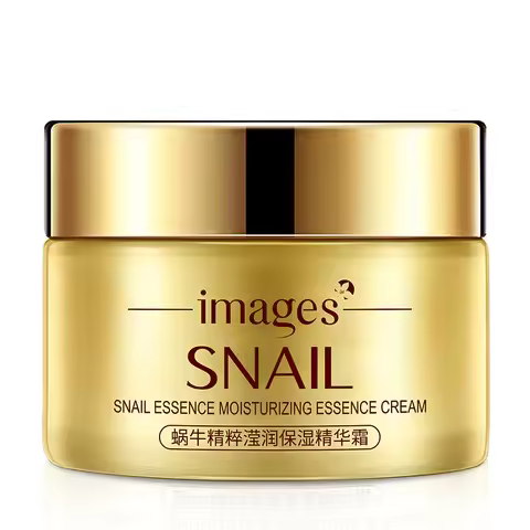 IMAGES Face Care Essence Nutrition Snail Cream Moisturizing Anti-Aging Anti Wrinkle Day Snail Face C