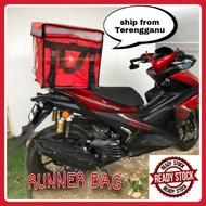 Bag Runner waterproof Beg hantar makanan delivery bag insulator bag kalis air dan panas