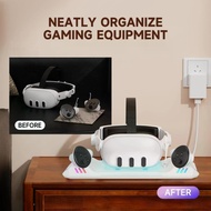 VR charging base Controller Charging Station for Meta Quest 3S/Quest 3 Headsets Fast Technology VR a